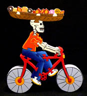 bicycling calavera puzzle!