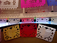 heart papel picado